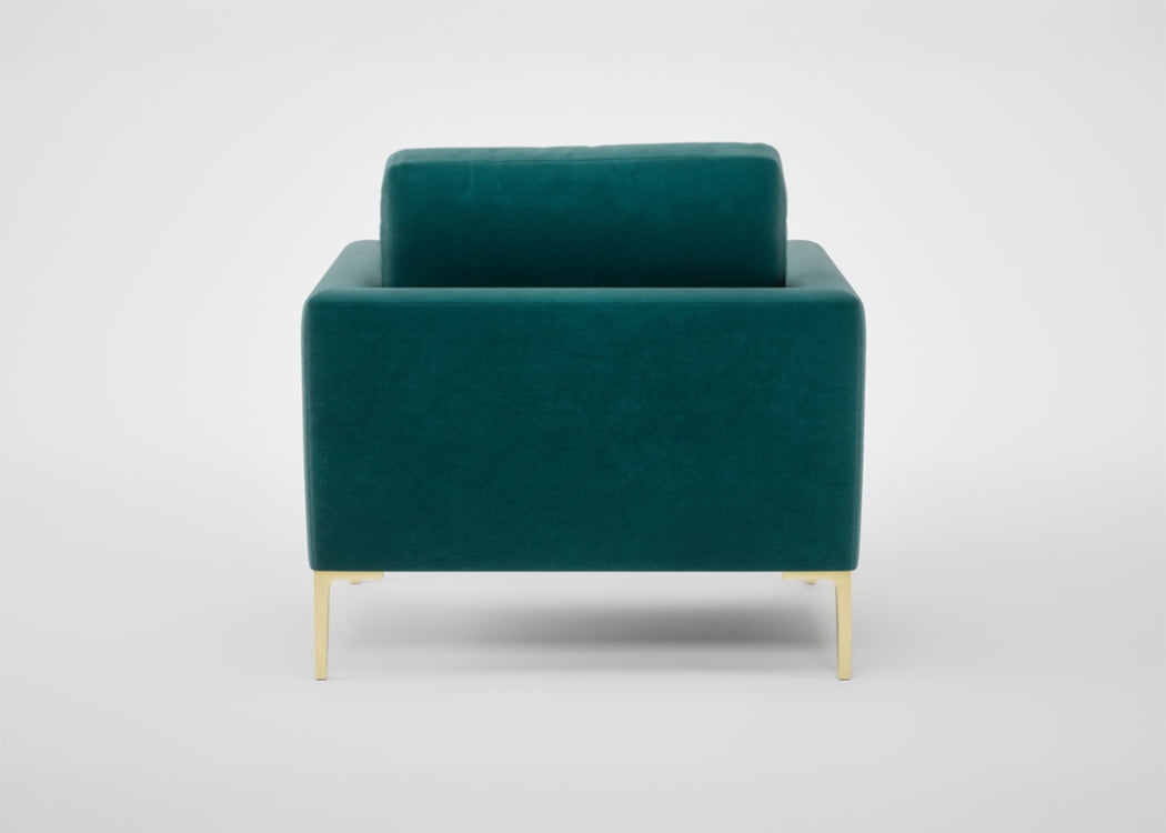 Eton Armchair Boucle Fern / Black