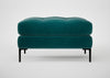 Eton Footstool Boucle Fern / Black
