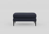 Brunel Footstool Boucle Indigo