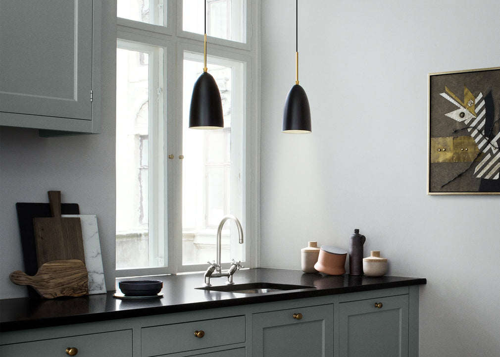 Gräshoppa Pendant Light Dusty Blue