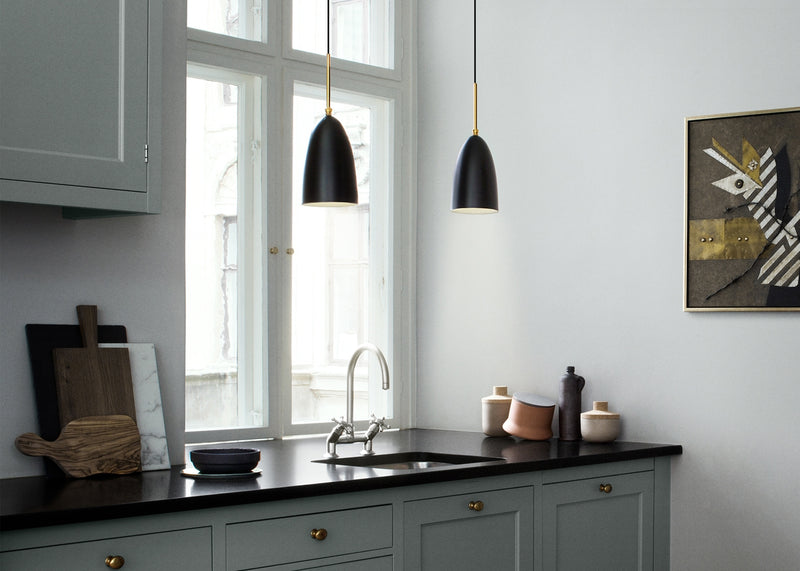 Gräshoppa Pendant Light Dusty Blue
