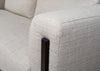 Massimo 3 Seater Sofa Siena Cotton Deep Sea / Black Ash