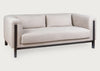 Massimo 3 Seater Sofa Siena Cotton Deep Sea / Black Ash