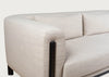 Massimo 3 Seater Sofa Siena Cotton Deep Sea / Black Ash