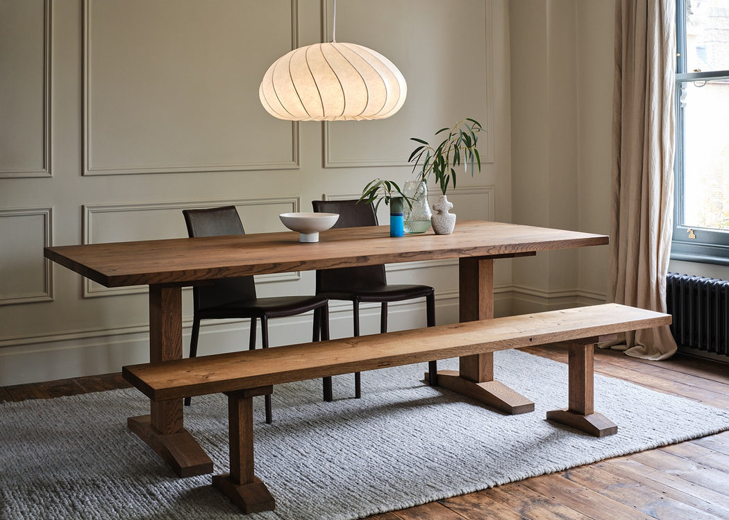 Bespoke Dining Table Lisbon Blonde Oiled Oak / 160cm / 100cm