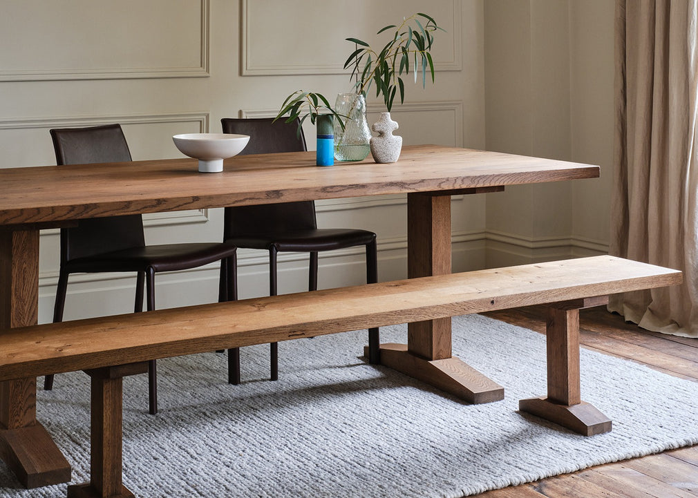 Bespoke Dining Table Lisbon Blonde Oiled Oak / 160cm / 100cm