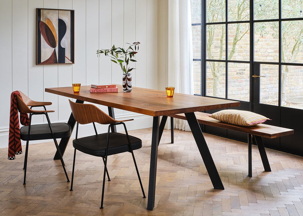 Bespoke Dining Table Madrid Blonde Oiled Oak / 160cm / 100cm