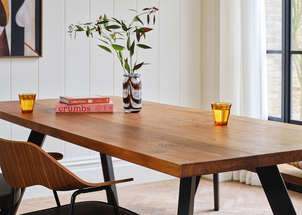 Bespoke Dining Table Madrid Blonde Oiled Oak / 160cm / 100cm