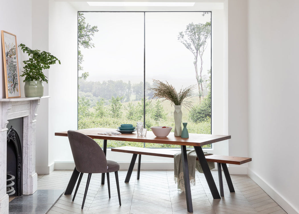 Bespoke Dining Table Madrid Blonde Oiled Oak / 160cm / 100cm