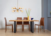 Bespoke Dining Table Prague Blonde Oiled Oak / 160cm / 100cm