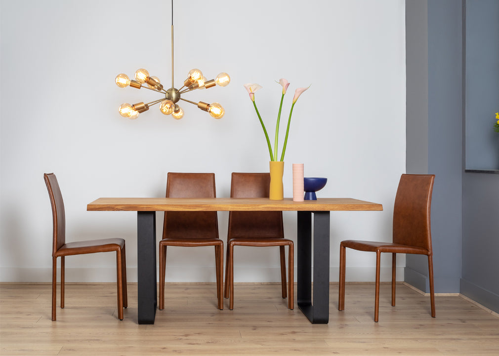 Bespoke Dining Table Prague Blonde Oiled Oak / 160cm / 100cm