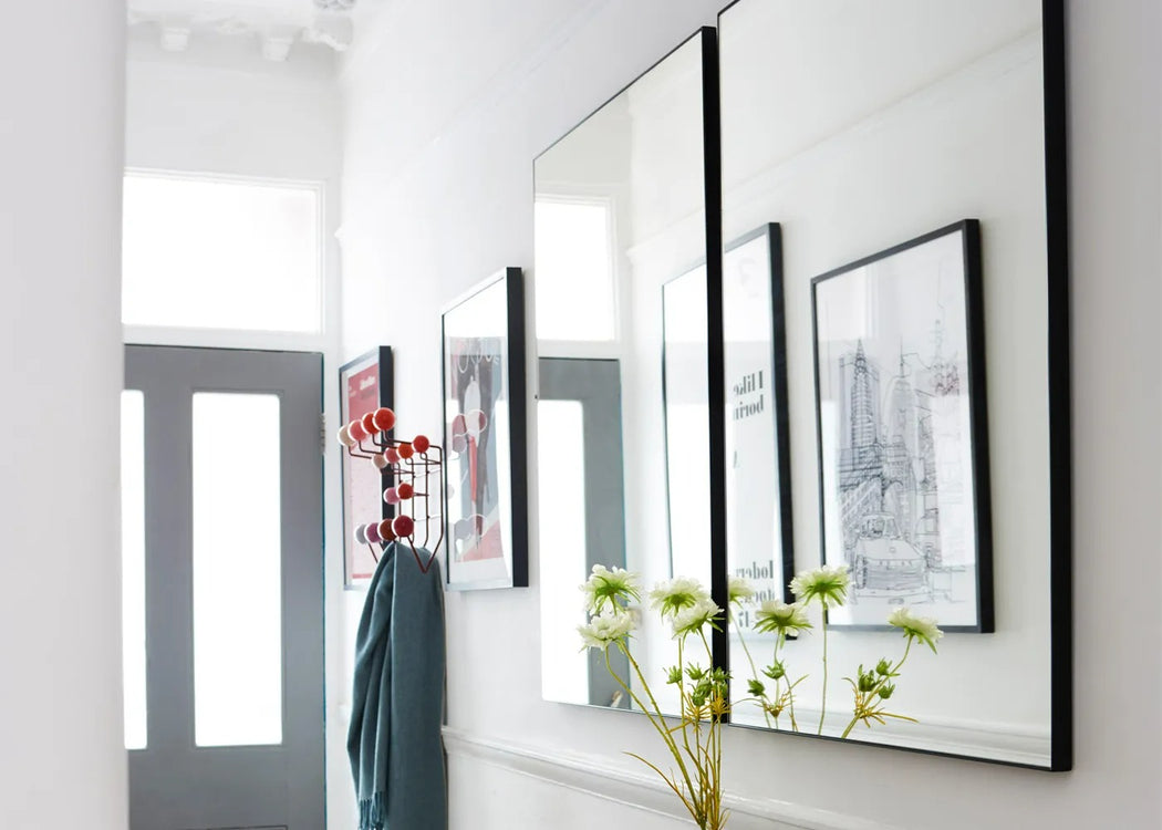 Fine Edge Mirror Rectangular Gold / 100cm / 75cm