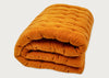 Velvet Quilt Ochre 140cm x 200cm