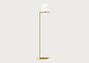 IC F1 Floor Light Brass