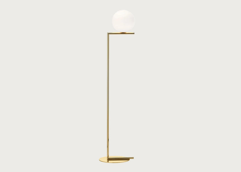 IC F1 Floor Light Brass