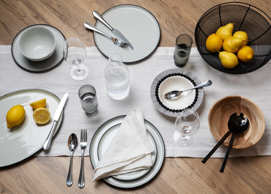 Heal's Linen Runner Cream White Linen