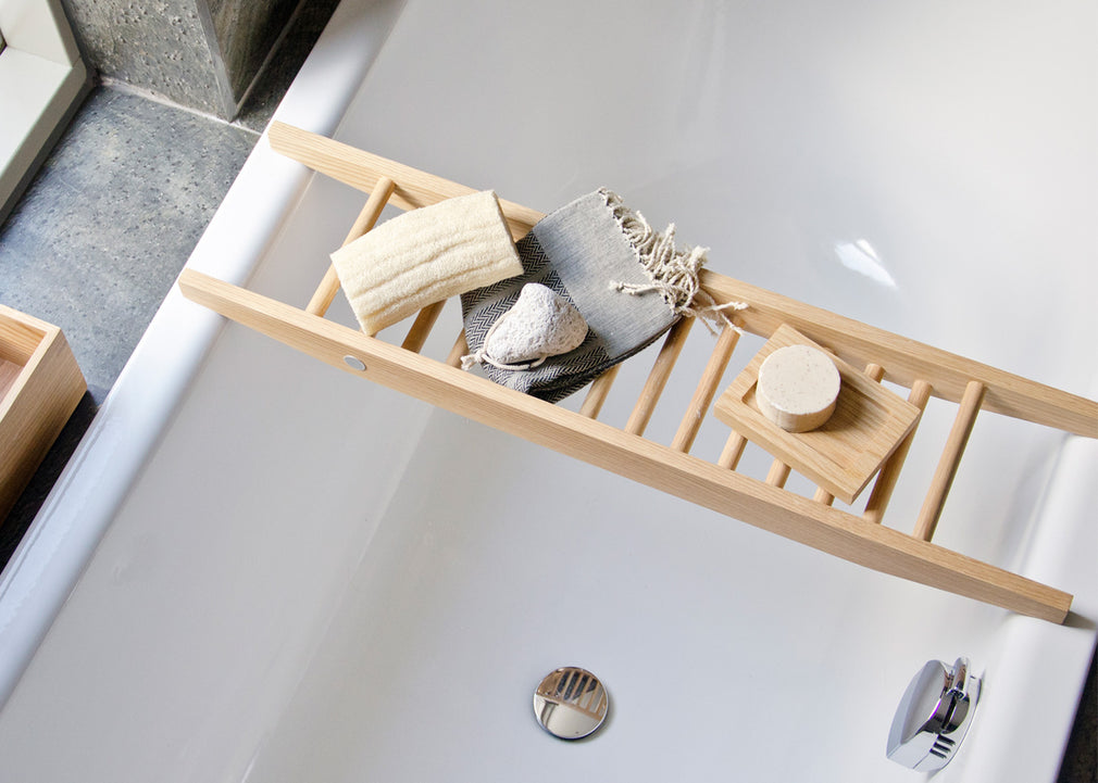 Wooden Bath Bridge Dark Oak