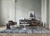 Saarinen Coffee Table with White Base 107cm x 70cm (Oval) / Arabescato Marble
