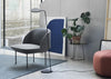 Oslo Lounge Chair Kvadrat Steelcut Trio Grey 160