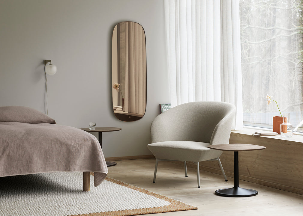 Oslo Lounge Chair Kvadrat Steelcut Trio Grey 160