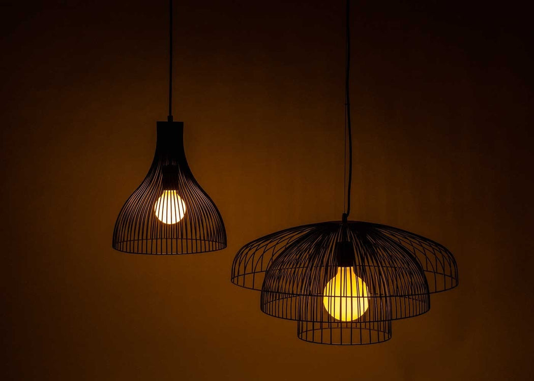 Makiko Pendant Light Black Large