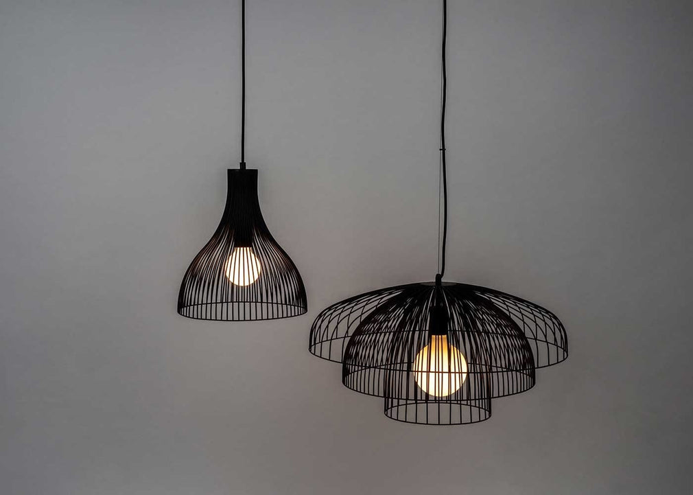 Makiko Pendant Light Black Large