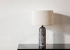 Gravity Table Lamp Small / Blackened Steel / Canvas