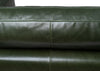 Palermo 3 Seater Sofa Leather Grain Chocolate 066 / Black