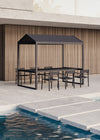 Eos Outdoor Picnic House Black