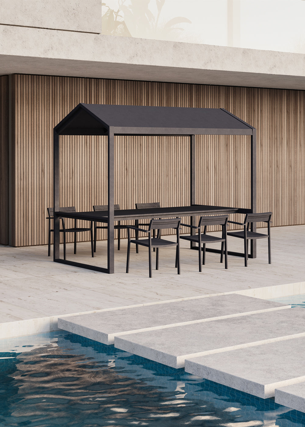 Eos Outdoor Picnic House Black