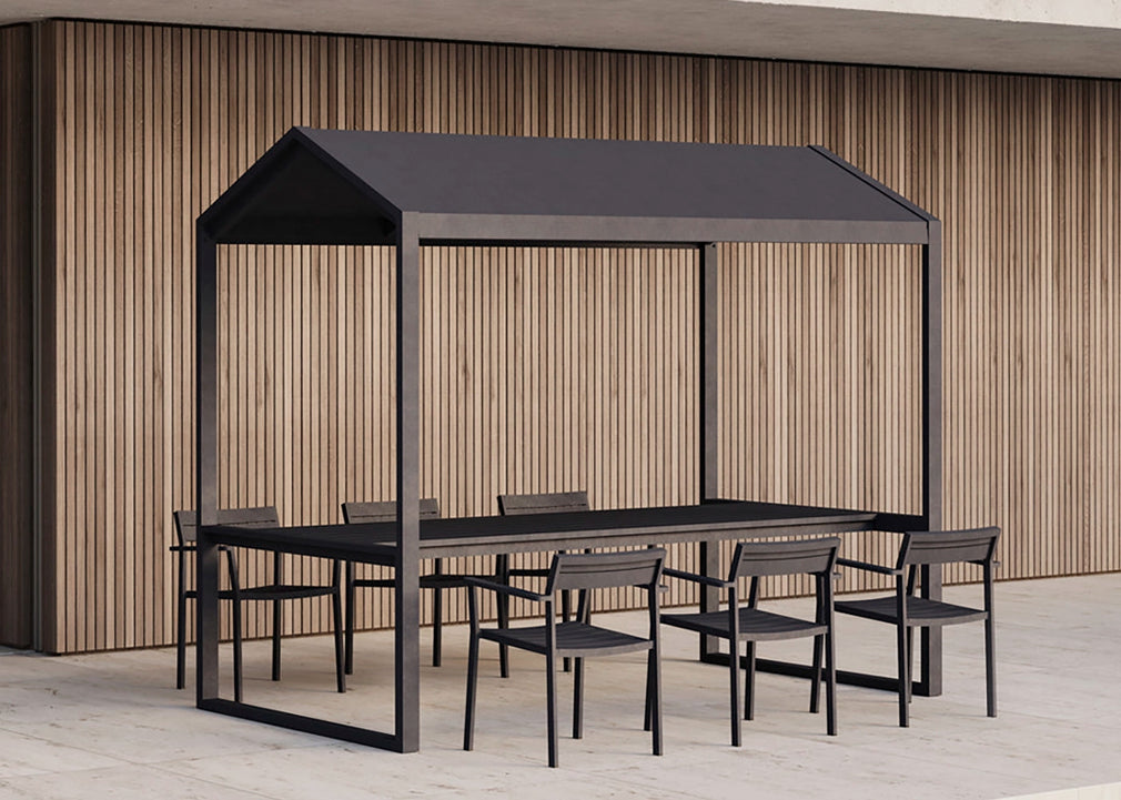 Eos Outdoor Picnic House Black