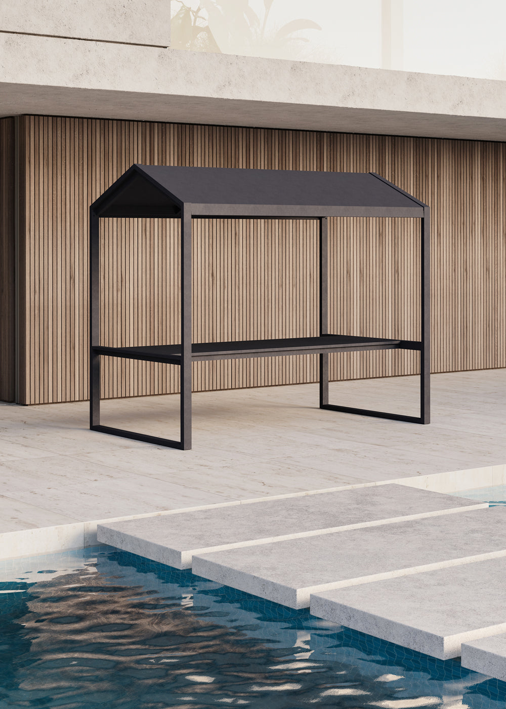 Eos Outdoor Picnic House Black
