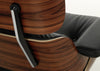 Eames Lounge Chair & Ottoman Classic Dimensions Chestnut Black / Premium Leather Cashew 63 / Polished Aluminium
