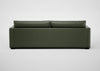 Palermo 5 Seater Sofa Leather Grain Chocolate 066 / Black