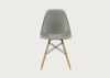 Eames DSW Fibreglass Chair Parchment / DKW Golden Maple
