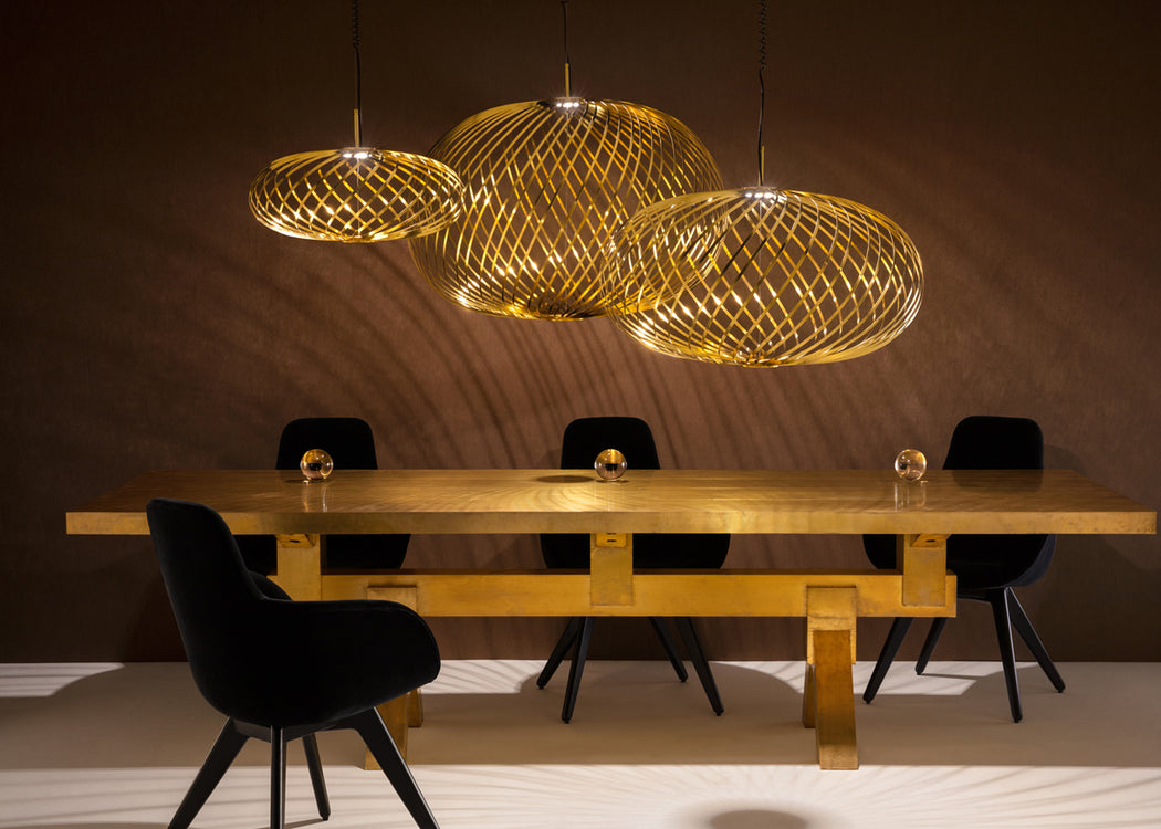 Spring Pendant Light Brass / Medium