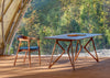 Tink Dining Table 200cm / Blue White Oiled Oak