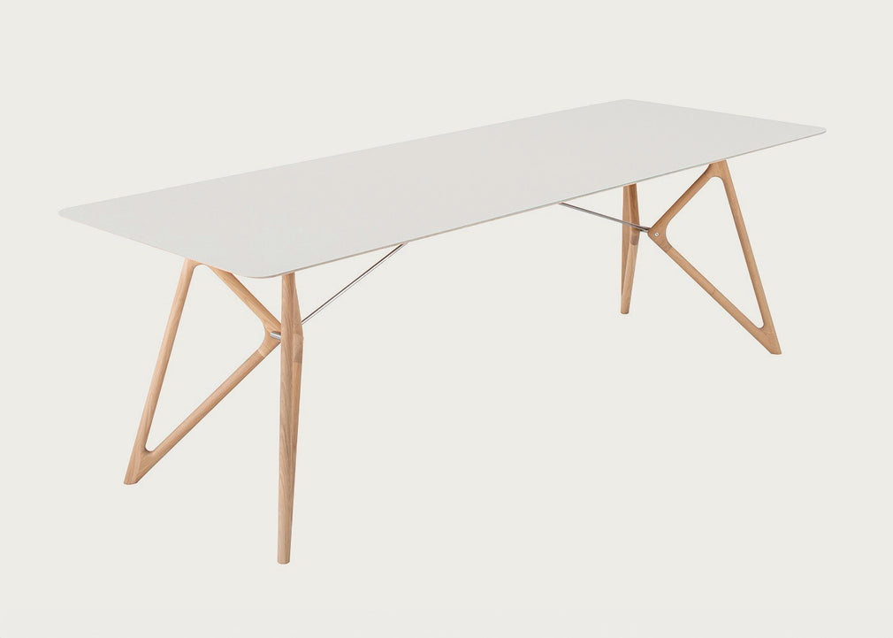 Tink Dining Table 200cm / Blue White Oiled Oak