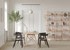 Tink Dining Table 200cm / Blue White Oiled Oak