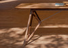 Tink Dining Table 200cm / Blue White Oiled Oak