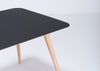 Stafa Dining Table 140cm / Dark Olive