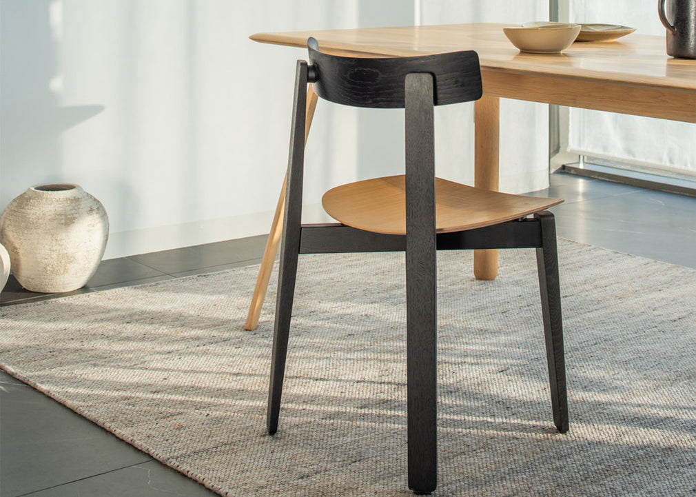 Nora Dining Chair Dakar Leather Stone