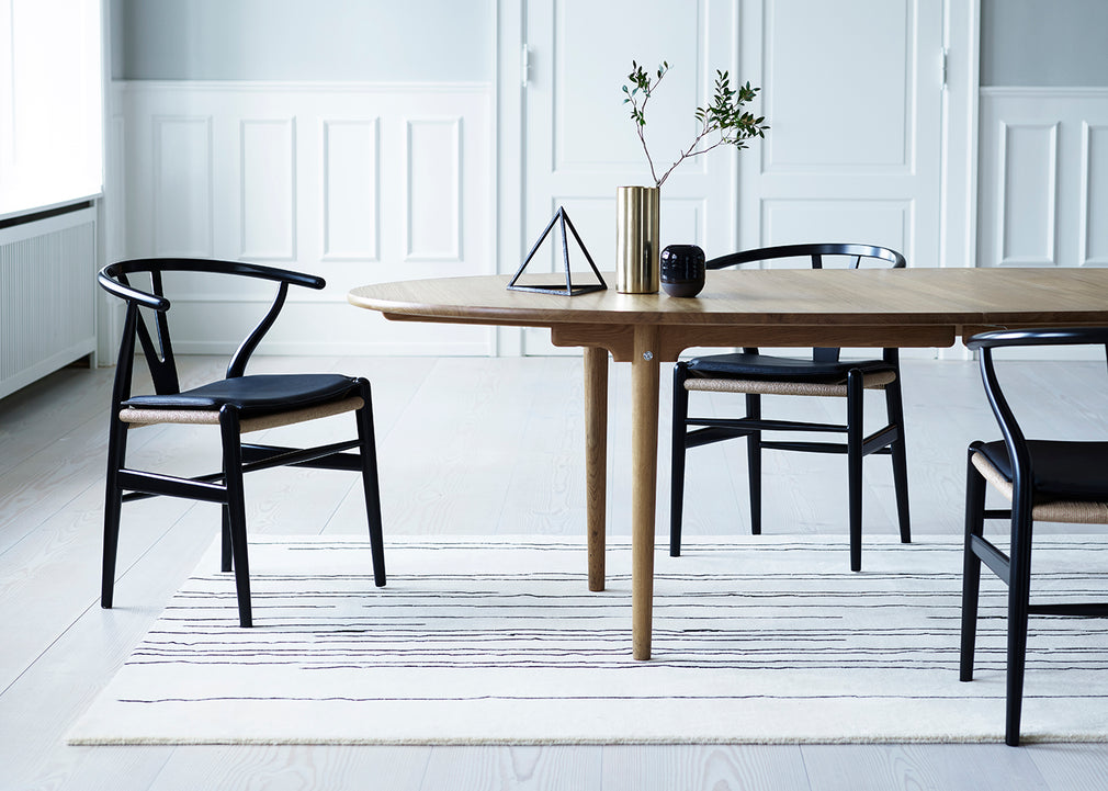 CH24 Wishbone Chair Cushion Golden Brown Leather