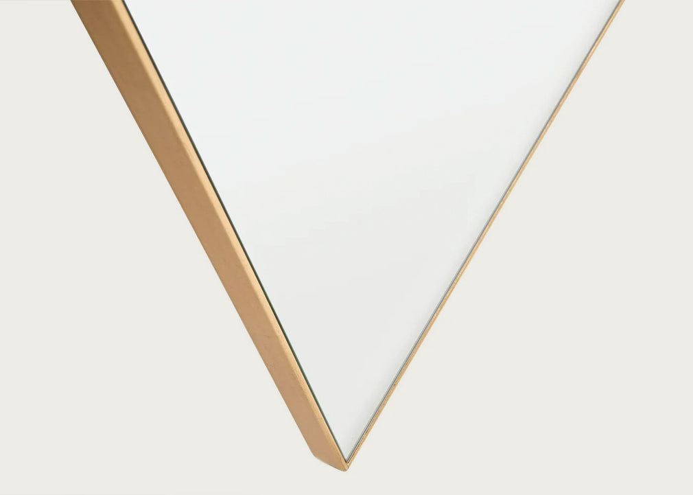 Fine Edge Mirror Arch Gold / 75cm x 50cm