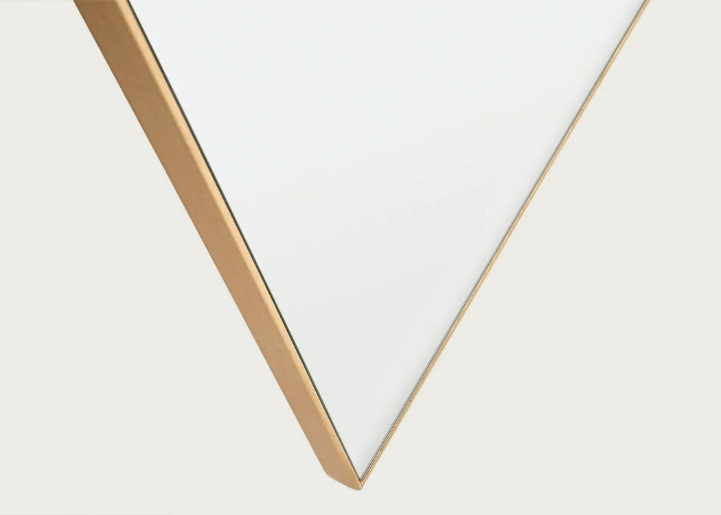 Fine Edge Mirror Arch Gold / 75cm x 50cm