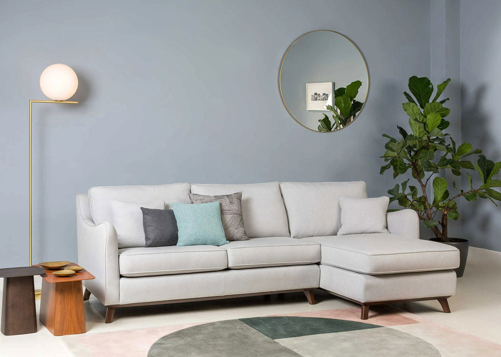 Fine Edge Mirror Round Gold / 60cm