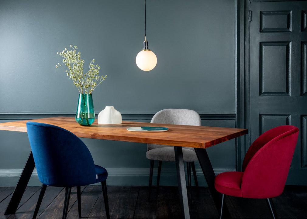 Austen Dining Chair Velvet Asphalt