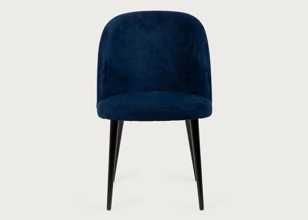 Austen Dining Chair Velvet Asphalt