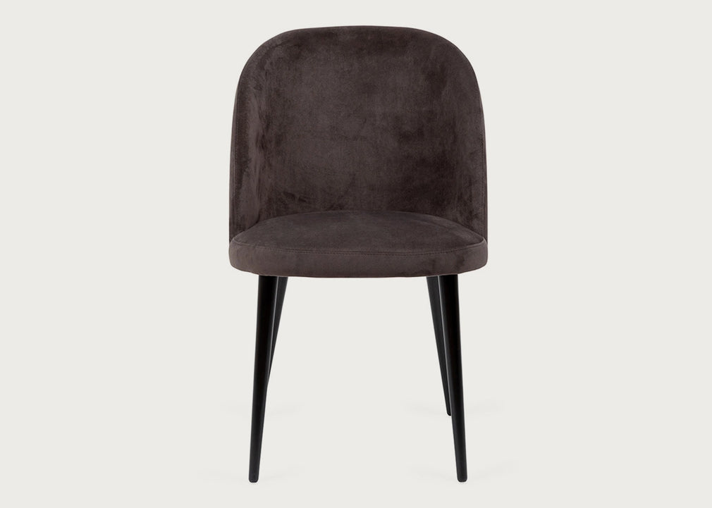 Austen Dining Chair Velvet Asphalt