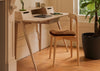 Lara Dining Chair Black Ash / No Upholstery